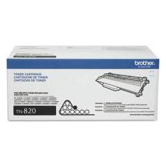 Brother TN820 Toner, 3,000 Page-Yield, Black