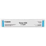 Canon 9453B001 (034) Toner, 7,300 Page-Yield, Cyan