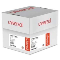 Universal Printout Paper, 4-Part, 15lb, 9.5 x 11, White/Canary/Pink/Buff, 900/Carton (15874)