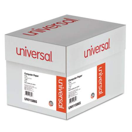 Universal Printout Paper, 1-Part, 20lb, 14.88 x 11, White, 2,400/Carton (15865)
