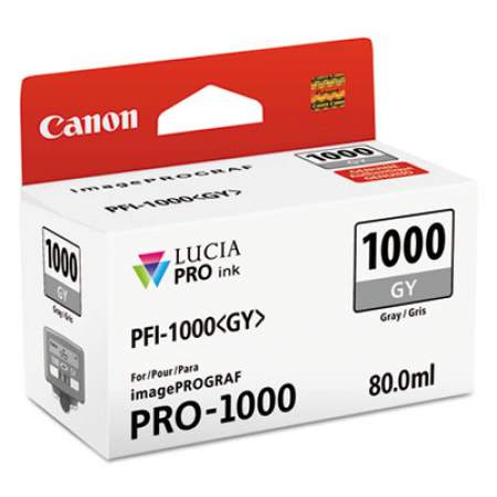Canon 0552C002 (PFI-1000) Lucia Pro Ink, Gray