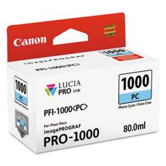 Canon 0550C002 (PFI-1000) Lucia Pro Ink, Photo Cyan