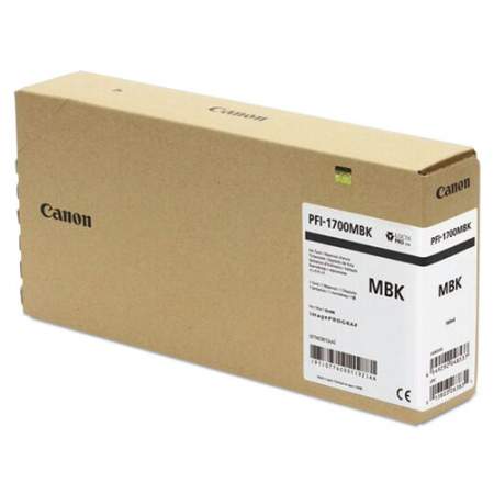 Canon 0774c001aa (Pfi-1700) Lucia ink, Matte Black