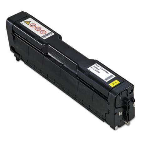 Ricoh 407898 Toner, 5,000 Page-Yield, Yellow