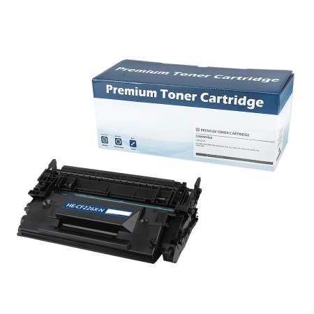 Compatible HP 26X, (CF226X) High-Yield Black LaserJet Toner Cartridge (CF226X)