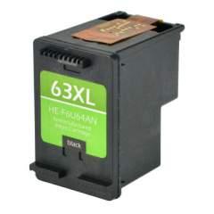 Compatible HP 63XL, (F6U64AN) High-Yield Black Ink Cartridge (F6U64AN)