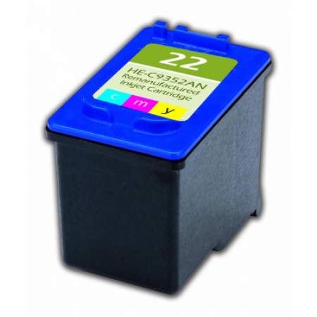 Compatible HP 22, (C9352AN) Tri-Color Ink Cartridge (C9352AN)