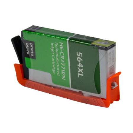 Compatible HP 564XL, (CB322WN) High-Yield Photo Black Ink Cartridge (CB322WN)
