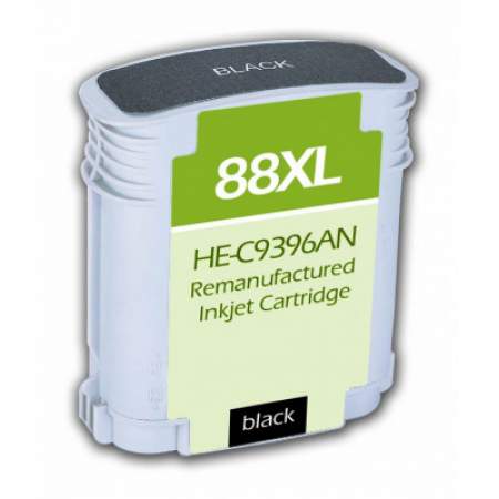 Compatible HP 88XL, (C9396AN) High-Yield Black Original Ink Cartridge (C9396AN-R)