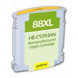 Compatible HP 88XL, (C9393AN) High-Yield Yellow Ink Cartridge (C9393AN)