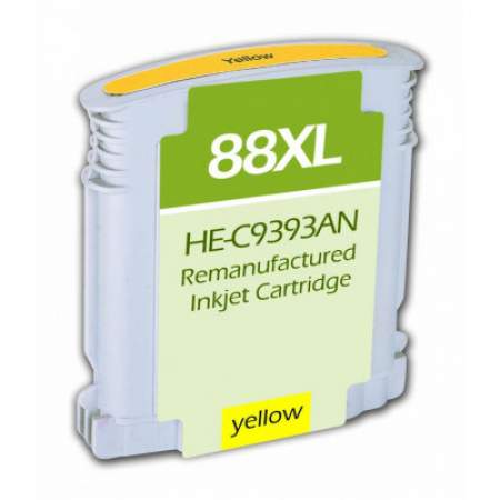 Compatible HP 88XL, (C9393AN) High-Yield Yellow Ink Cartridge (C9393AN)