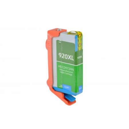 Compatible HP 920XL, (CD972AN) High-Yield Cyan Ink Cartridge (CD972AN)