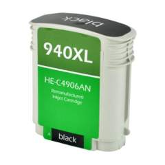 Compatible HP 940XL, (C4906AN) High-Yield Black Ink Cartridge (C4906AN)