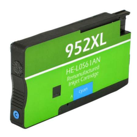 Compatible HP 952XL, (L0S61AN) High-Yield Cyan Ink Cartridge (L0S61AN)