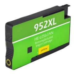 Compatible HP 952XL, (L0S67AN) High-Yield Yellow Original Ink Cartridge (L0S67AN-R)