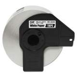 Brother P-Touch DK2246 Label Tape, 4.07" x 100 ft, Black on White
