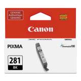 Canon 2091C001 (CLI-281) ChromaLife100+ Ink, 750 Page-Yield, Black
