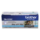 Brother TN223C Toner, 1,300 Page-Yield, Cyan
