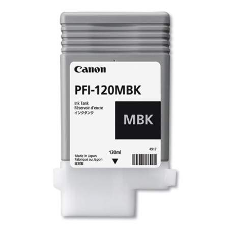 Canon 2884C001 (PFI-120) INK, 130 ML, MATTE BLACK