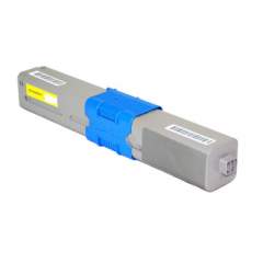 Compatible Oki 44469701 Toner, 3,000 Page-Yield, Yellow (44469701)