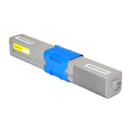 Compatible Oki 44469701 Toner, 3,000 Page-Yield, Yellow (44469701)