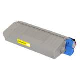 Compatible Oki 44318601 Toner, 11,500 Page-Yield, Yellow (44318601-R)