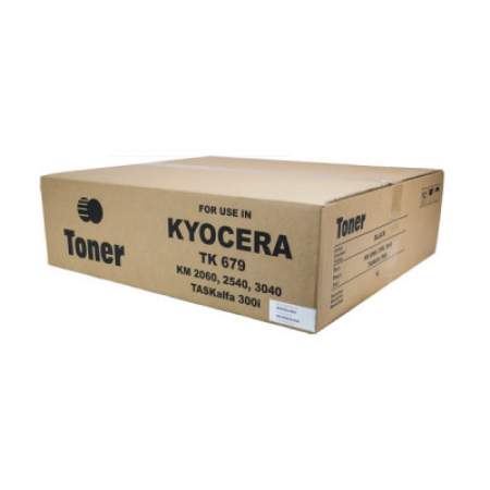Compatible Kyocera TK679 Toner, 20,000 Page-Yield, Black (TK679-R)