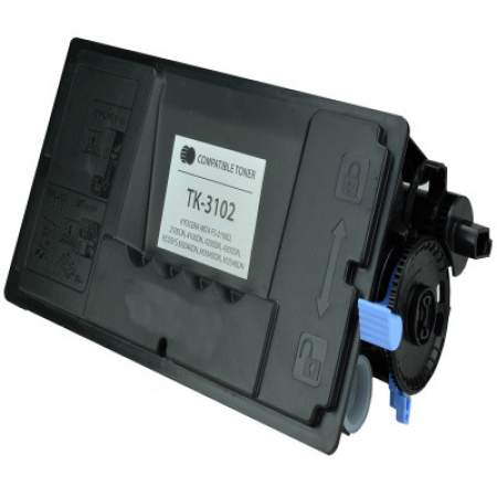 Compatible Kyocera TK3102 Toner, 125,000 Page-Yield, Black (TK3102)