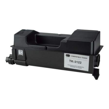 Compatible Kyocera TK3122 Toner, 21,000 Page-Yield, Black (TK3122)