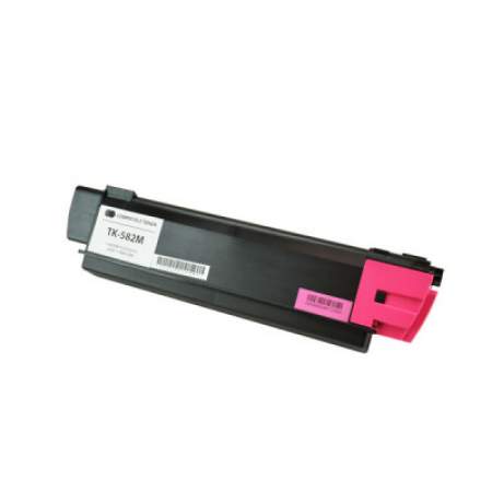Compatible Kyocera TK582M High-Yield Toner, 2,800 Page-Yield, Magenta (TK582M)