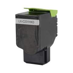 Compatible Lexmark C231HK0 Return Program High-Yield Toner, 3,000 Page-Yield, Black