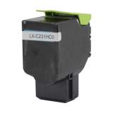 Compatible Lexmark C231HC0 Return Program High-Yield Toner, 2,300 Page-Yield, Cyan