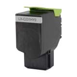 Compatible Lexmark C231HY0 Return Program High-Yield Toner, 2,300 Page-Yield, Yellow