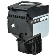 Compatible Lexmark 71B1HK0 Unison High-Yield Toner, 6,000 Page-Yield, Black (71B1HK0)