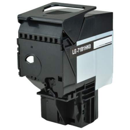 Compatible Lexmark 71B1HK0 Unison High-Yield Toner, 6,000 Page-Yield, Black (71B1HK0)