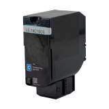 Compatible Lexmark 74C1SC0 Return Program Unison Toner, 7,000 Page-Yield, Cyan