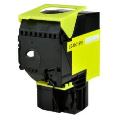 Compatible Lexmark 80C1SY0 Return Program Toner, 2,000 Page-Yield, Yellow