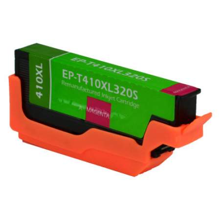 Compatible Epson T410XL320-S (410XL) Claria High-Yield Ink, 650 Page-Yield, Magenta (T410XL320S-R)