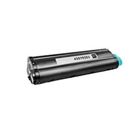 Compatible Oki 43979201 High-Yield Toner, 7,000 Page-Yield, Black (43979201)