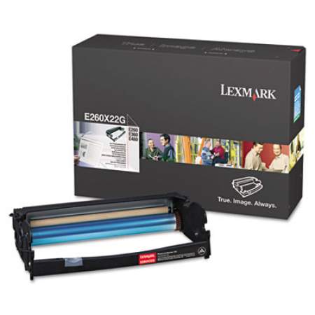 Lexmark E260X22G Return Program Photoconductor Unit, 30,000 Page-Yield, Black