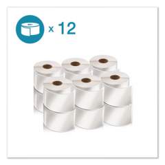 DYMO LW Shipping Labels, 2.13" x 4", White, 220/Roll, 12 Rolls/Pack (2050814)