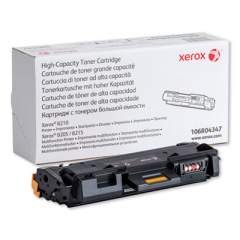 Xerox 106R04347 High-Yield Toner, 3,000 Page-Yield, Black