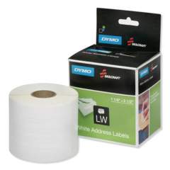 AbilityOne 7530016578883 Dymo/SKILCRAFT LabelWriter Thermal Labels, Address Label, 1.12" x 3.5", Black on White
