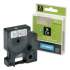 AbilityOne 7510016576746, Dymo/SKILCRAFT Label Cassette, 0.5" x 24 ft, White/Black