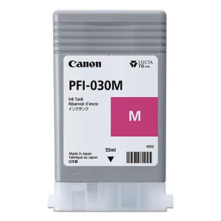 Canon 3491C001 (PFI-030) INK, 55 ML, MAGENTA