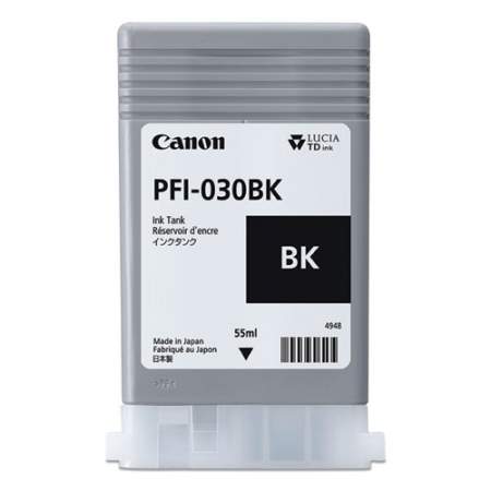 Canon 3489C001 (PFI-030) INK, 55 ML, BLACK