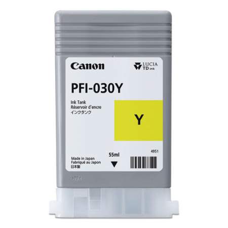 Canon 3492C001 (PFI-030) INK, 55 ML, YELLOW