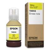 Epson T49H400 (T49H) Ink Bottles, 140 mL, Yellow
