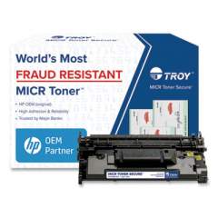 TROY 0281586001 258X High-Yield MICR Toner Secure, Alternative for HP CF258X, Black