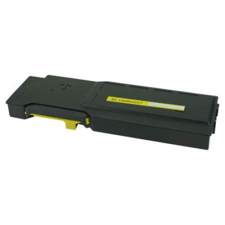 Compatible Xerox 106R02227 High-Yield Toner, 6,000 Page-Yield, Yellow (106R02227)